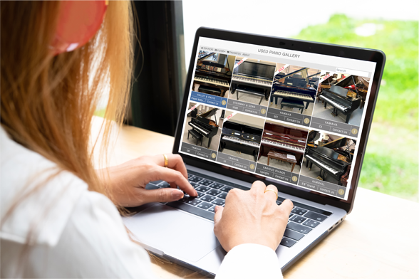 Explore OUR USED PIANO GALLERY >